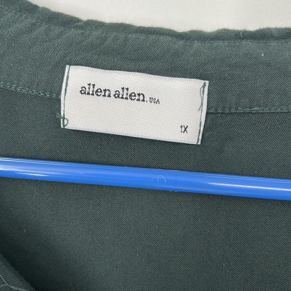 Allen Allen women’s 1X Tunic top - Picture 3 of 7